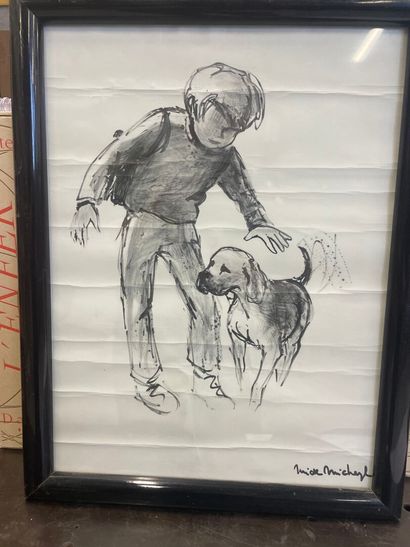 Mick MICHEL
Gamin de Paris
Dessin au feutre...