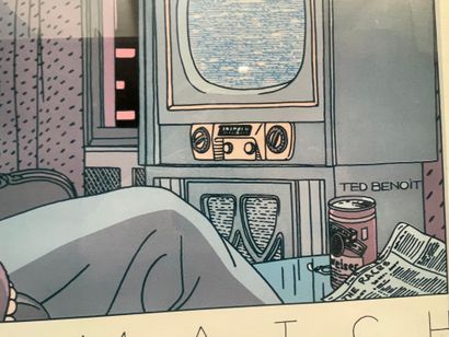 Ted BENOIT 
Après le match tirage 
Lithographie
38...