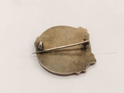 Broche en argent 