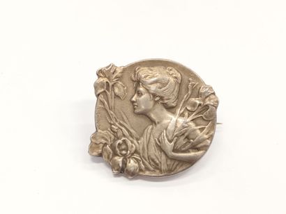 Broche en argent 