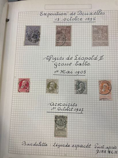7 albums de timbres 
France, Europe et Monde...
