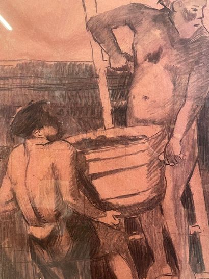 Maurice TETE (1880-1948)
Les vendanges
Dessin...