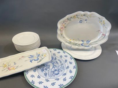 VILLEROY ET BOSCH
10 assiettes à dessert...