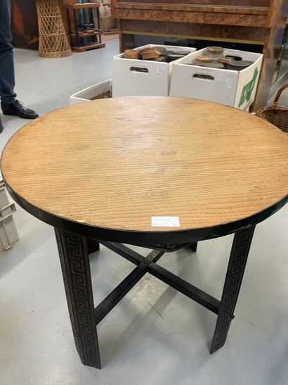 Table basse structure métallique de forme...