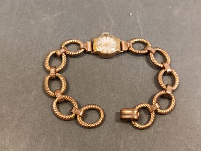 Montre bracelet de dame, boitier lunette...