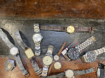 Lot de montres d'homme