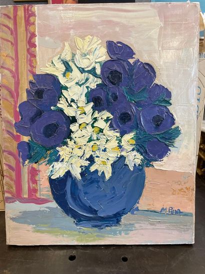 Mireille PERA
Bouquet de fleurs dans vase...