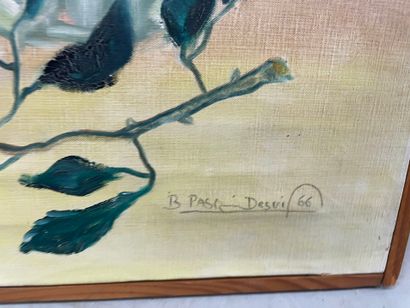 Bruno PASQUIER DESVIGNES
Bouquet de fleurs
huile...