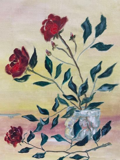 Bruno PASQUIER DESVIGNES
Bouquet de fleurs
huile...