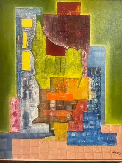 Michel REMERY
Abstraction
Huile sur toile,...