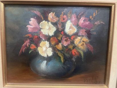 Pierre Jean CHAFFREY (1929-1999)
Bouquet...