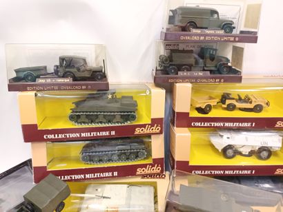 [MINIATURISME]
SOLIDO,
Fort-lot de camions,...