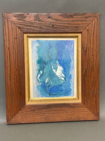 Gustave NEBEL (1907-1987)
jenue femme en...