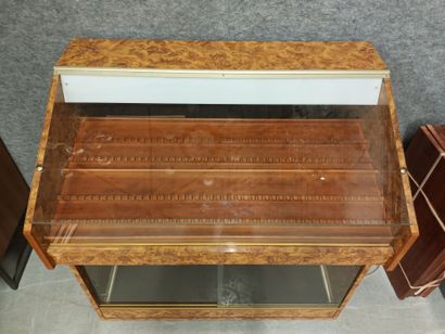 Meuble-vitrine pour le rangement des stylos-plume

100...