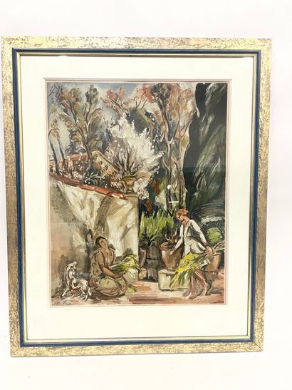 Emile OTHON FRIEZ d'après
le printemps
Lithographie...