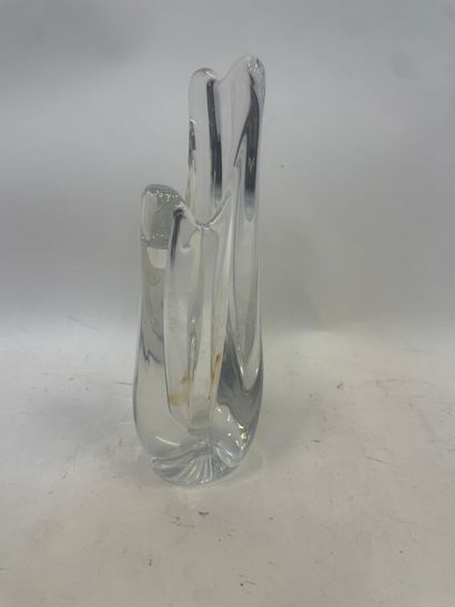 Vase soliflore en cristal, Hauteur: 19,5...