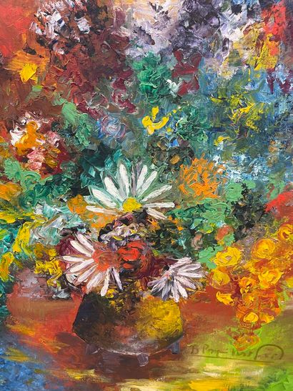 Bruno PASQUIER DESVIGNES
Bouquet de fleurs
huile...