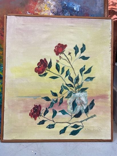 Bruno PASQUIER DESVIGNES
Bouquet de fleurs
huile...
