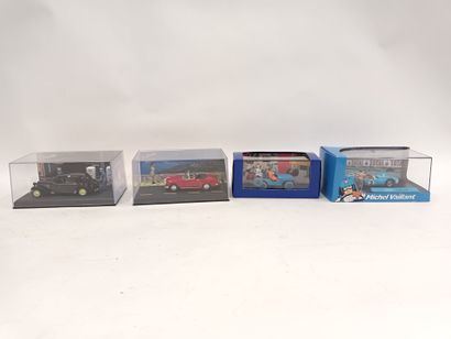[MINIATURISME]
Un lotn de quatre voitures...
