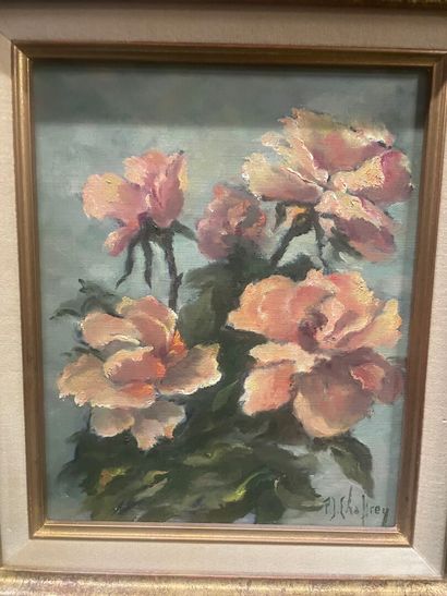 Pierre Jean CHAFFREY (1929-1999)
Bouquet...
