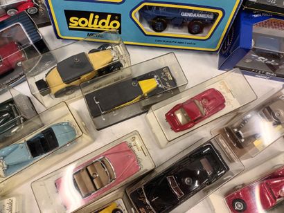 [MINIATURISME]
SOLIDO,
Fort-lot de voitures...