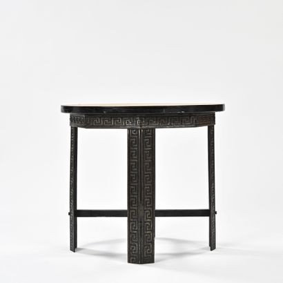 Table basse structure métallique de forme...
