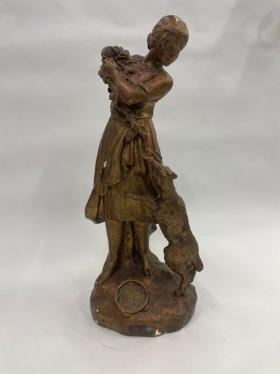 Esméralda, petite gardienne de chèvre
Plâtre...