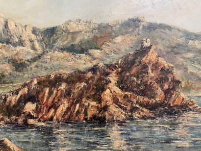 Lucien ANCEL (1914-1985)
Vue du Fort de Porto...