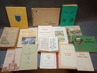 Deux cartons de livres dédiés (en majorité)...