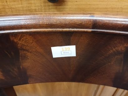 Paire de chaises Restauration, assises en...