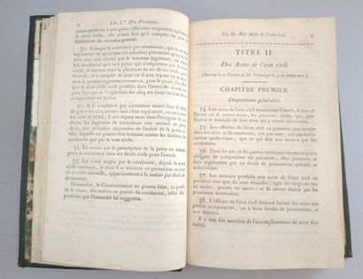 Code civil des Français. Edition originale...