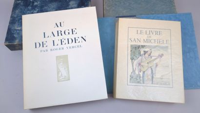 VERCEL (Roger). Au Large de l'Eden. Illustrations...