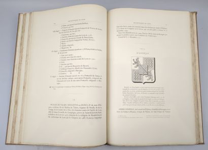 [Héraldique] [Lyon] MOREL de VOLEINE (L.)...