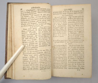 [Reliure] L'OFFICE DE LA SEMAINE SAINTE latin-françois...