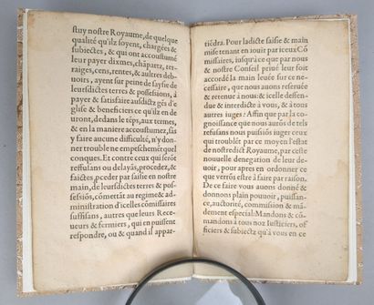 ORDONNANCE DU ROY, en forme de commission,...