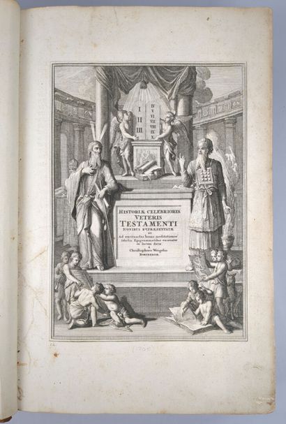 [Bible] WEIGEL [Christophe] Historiae celebriores...