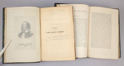 BARBEY D'AUREVILLY (Jules). Lettres à Trébutien....