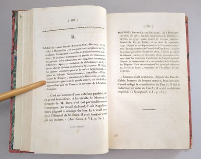 NAPOLÉON. Biographie des contemporains par...