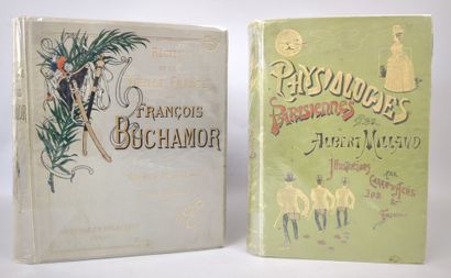 [JOB]. Réunion de 2 volumes illustrés par...
