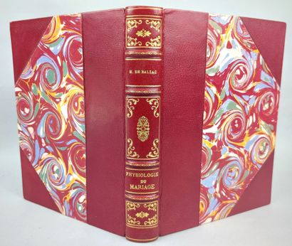 BALZAC (Honoré de). Physiologie du mariage....