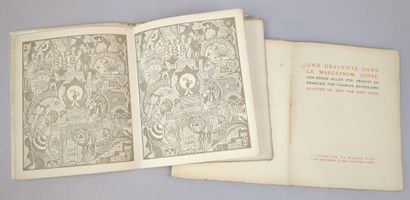 POE (Edgar Allan). Réunion de 2 volumes in-8...