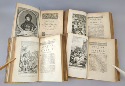VIRGILE. Les OEuvres. Traduites en français,...