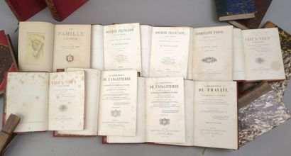 [Histoire] 18 volumes reliés in-12 ou in-8...
