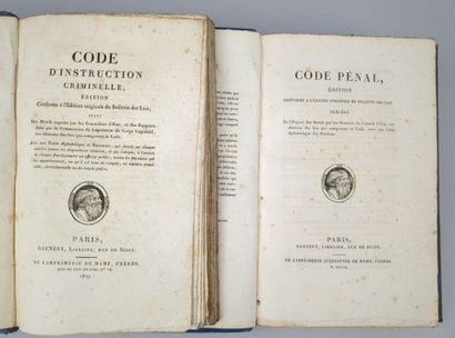 CODE PÉNAL, édition conforme à l'édition...