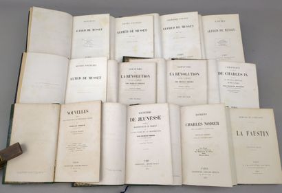 [Littérature] 12 volumes in-12 reliés du...