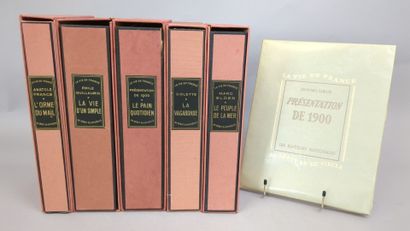 Ensemble de 5 volumes de la collection 