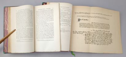 BERNARD (Auguste). De l'origine et des débuts...