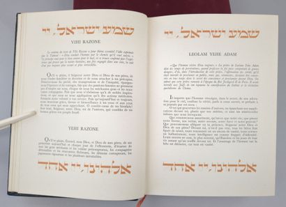 [Judaïca]. [KROL, Abram]. Prières d'Israël,...