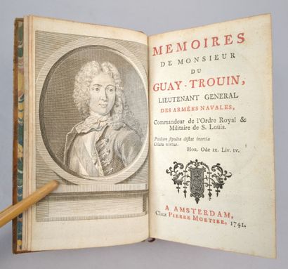 GUAY-TROUIN (René de). Mémoires de Monsieur...