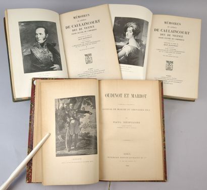 [Empire] 2 textes en 3 volumes in-8 reliés:

1/...